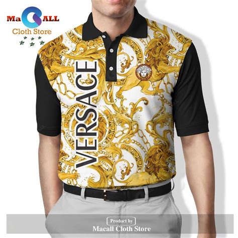 versace mens polo